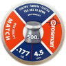 Пуля CROSMAN Match 4,5 мм (6-LM77), свинец, 500 шт