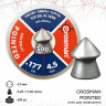 Пневматическая пуля CROSMAN Pointed 4,5 мм 6-11245