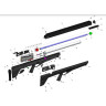 Винтовка PCP CROSMAN Benjamin Bulldog.357 Black
