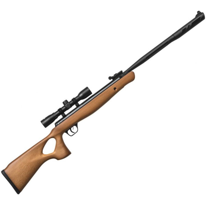 Пневматическая винтовка CROSMAN VALIANT 4,5 мм (переломка, дерево, прицел 4×32)